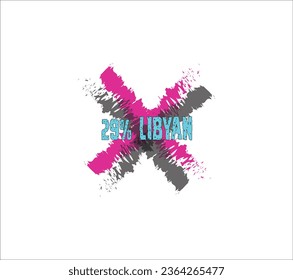 29% Libyan Object design is a colorful visual art style that attracts attention