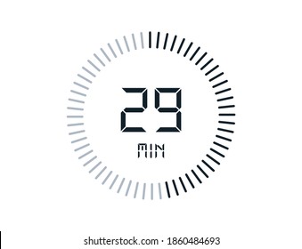 29 minutes timers Clocks, Timer 29 min icon