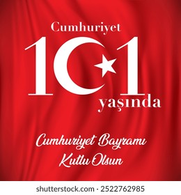 29 ekim cumhuriyet 101 yaşında