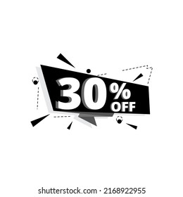 29% de descuento con diseño de globo negro 3D en Vector Illustration 