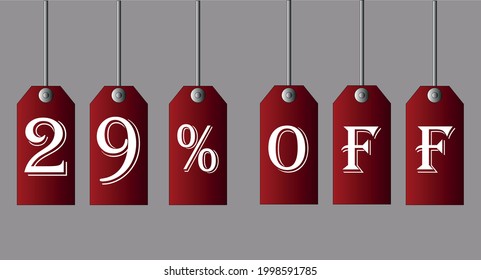 29% off Red coupons for special discount offers.