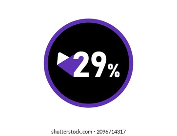 29% Round design vector, 29 percent images