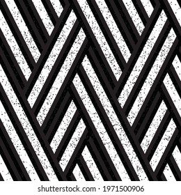2900 Abstract pattern with black and white stripes. Seamless vector illustration eps 10.