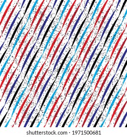 2976 Pattern with oblique colored bands. Seamless vector illustration eps 10.