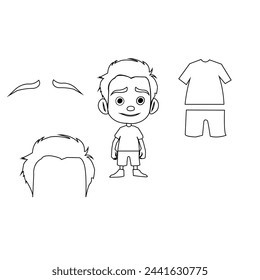 2d character design for animation and cartoon