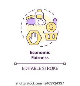 Icono 2D editable multicolor, vector aislado simple, ilustración de línea delgada que representa impuesto rosa.