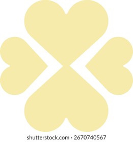 "2D flat design vector illustration of a simple yellow flower with bold petals, minimal modern style decoration element for floral design."