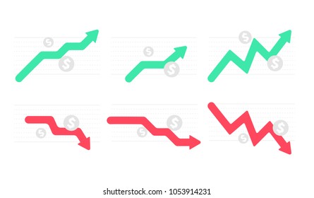 2D friendly rounded stock graph