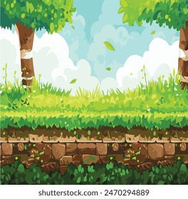 2d Game Assets, Background, Platforms, Tileset, 