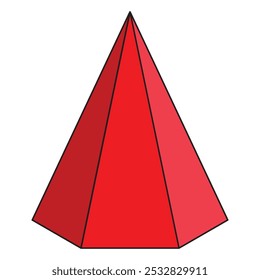 Formas geométricas 2D Cor diferente, formas geométricas 3D para design