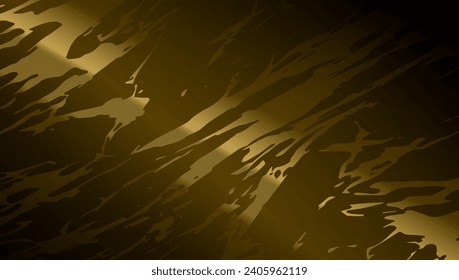 Fondo del patrón de gradiente de textura de mármol dorado en 2D. Vector EPS10