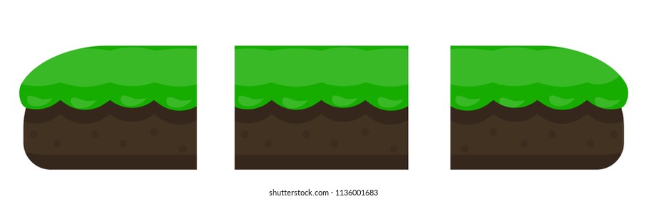 2D Ground tiles for platformer games