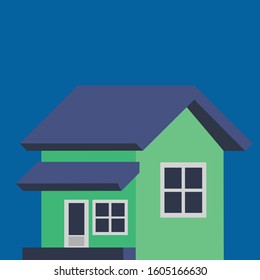 2D Home Isometric Vector Design