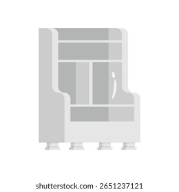 A 2d icon of crockery cabinet storage unit
