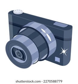 2d icon of a digital camera device 