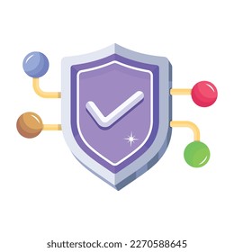 A 2d icon of network security 