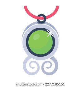 Here’s a 2d icon of a viking locket 