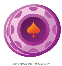 2d illustration of casino game theme