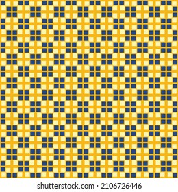 2D illustration of Colorful box pattern abstract background