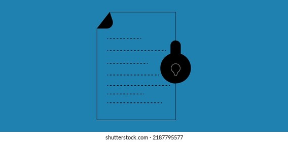 2.ª ilustración documentos bloqueo de protección
