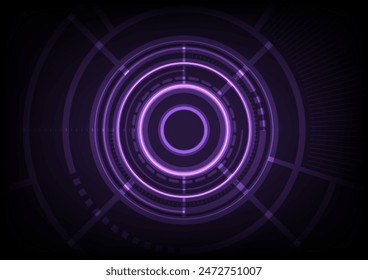 2D illustration, futuristic blue hi-tech digital circuit background, abstract, business, technological or scientific design.