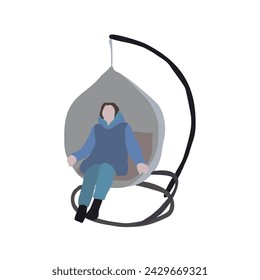 2D image for use as an entourage. Vector flat city infographics.