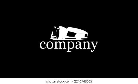 A 2d logo inspired by a car. You can download EPS file.