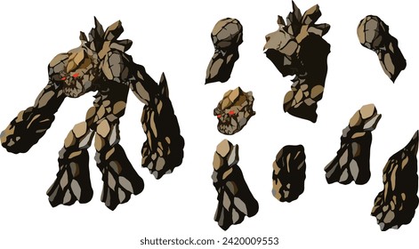 2.º personaje monstruo para juego con espíritu separado
