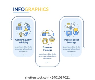 2D pink tax vector infographics template, data visualization with 3 steps, process timeline chart.