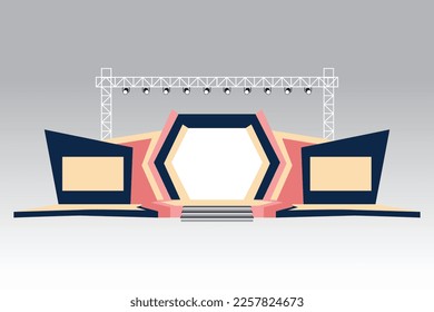 2d Stage Design for All kinds of Events and Use of branding 