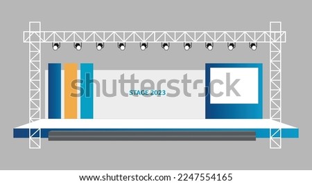 2d Stage Design for All kinds of Event Use