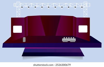  2d stage design ideas for events