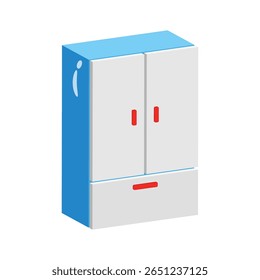 A 2d style icon of almirah closet storage