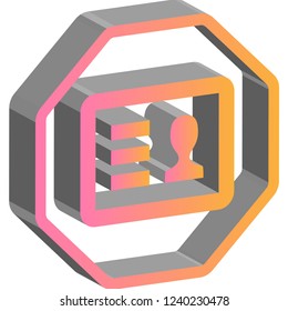 2D Vector map icon / pictogram for any kind of digital and printing work. You can use in your online map also printing map and if you like you can make your sign logo.. 