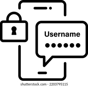 2fa, Two-factor authentication, Otp, One-time password, Online security on the Internet, Vector illustration, icon