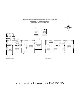 2Floor 1700 sqft planta da casa