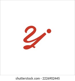 2.ª letra de diseño del logotipo vectorial 