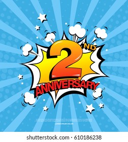 2 Year Anniversary の画像 写真素材 ベクター画像 Shutterstock