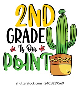 2nd Grade Is On Point Back To School