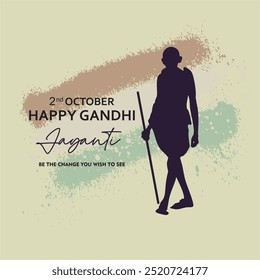 2nd October Wishing you a happy Gandhi Jayanti. Indian Freedom Fighter Mahatma Gandhi he is known as Bapu ji. 