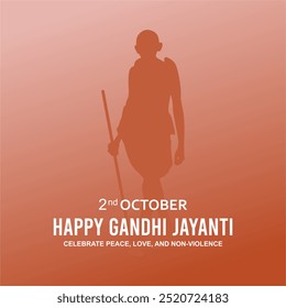 2nd October Wishing you a happy Gandhi Jayanti. Indian Freedom Fighter Mahatma Gandhi he is known as Bapu ji. 