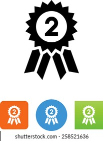 2nd Place Ribbon Icon