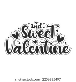 2nd sweet Valentine with soft color design.
