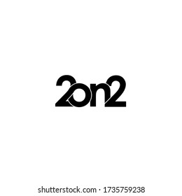 Diseño del logotipo de monograma original de 2 letras