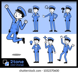 2tone type police men_set 01