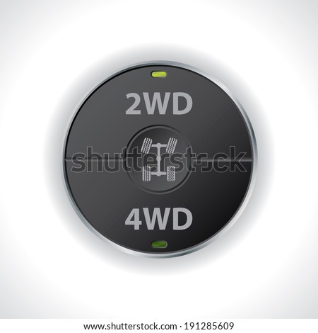 2wd and 4wd button switches for trucks