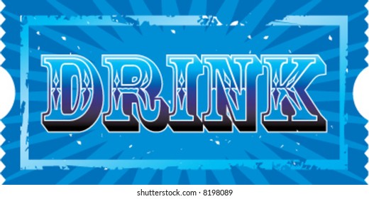 2x1 Drink ticket