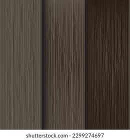3 en 1 conjunto de madera de textura