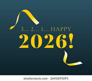 3 2 1 Happy 2026