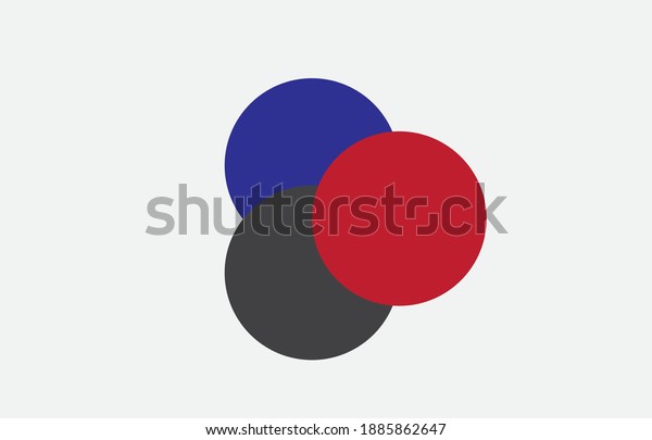 3 Balls Color Vector Drawing Stock Vector (Royalty Free) 1885862647 ...